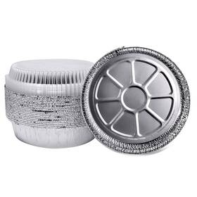 Dhg Professional 810998033368 20 Sets Of 7-inch Round Foil Pans With Plastic Dome Lids Di