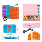 Dm1 Ihuixinhe Silicone Donut Baking Pan Makes Donuts Bpa 709046075330