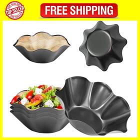 Dsvenroly-001 Dsvenroly 445024979919 6pcs Large-nonstick Tortilla Shell Maker 8.4-inch Taco Salad Bowl Pans Set W Dsvenroly-001 Dsvenroly 445024979919 6pcs Large-nonstick Tortilla Shell Maker 8.4-inch Taco Salad Bowl Pans Set W