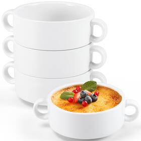 D-3598 Dyrfolm 4 Pack Soup Crocks Ceramic Bowls With Handles Cereal For D-3598 Dyrfolm 4 Pack Soup Crocks Ceramic Bowls With Handles Cereal For