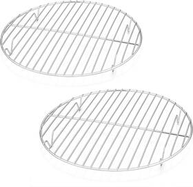 E-far 313108537560 10 Inch Round Cooling Cooking Racks Stainless Steel Steaming Bakin