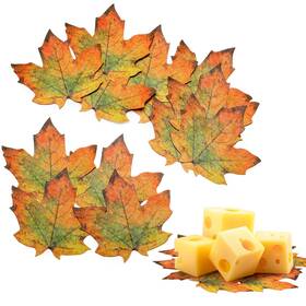 Eaasty-parchment-08965 Eaasty Parchment Fall Leaves Thanksgiving Cheese Paper Decorative P