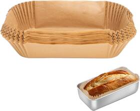 Eimbypz-01 Eiszhjk 100 Pcs Loaf Pan Liners For Baking Bread 9x5 Inch Non-stick Pre Formed Parchmen