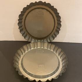Ekco 070950995022 Duncan Hines Tiara Desserts Bakers Secret Pie Tart Quiche Pan Fluted Baking