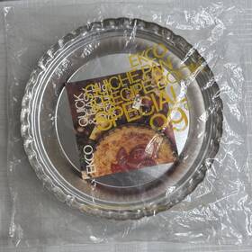 T710 Ekco 10 Inch Fluted Quiche Pie Pan And Recipe Book Set Vintage Us Made New Sealed