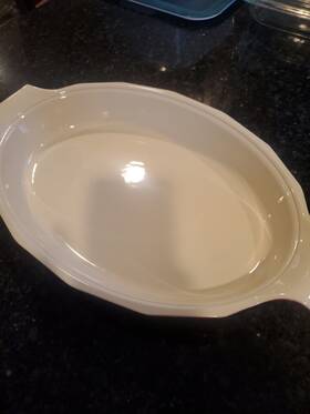 0ss2 Emile Henry Casserole Dish Stoneware 1.76 For Williams Sonoma Cranberry