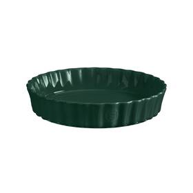 Emile Henry 289310760287 Made In France Ceramic Deep Tart Dish 11.4 Inch X 1.6 -2.1 Quart Cedar