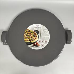Emile Henry 289317875144 Made In France 14 Pizza Stone Dark Gray Oven Bbq Dishwasher Safe