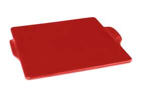 347524 Emile Henry Square Pizza Stone 14 Inch X Burgundy