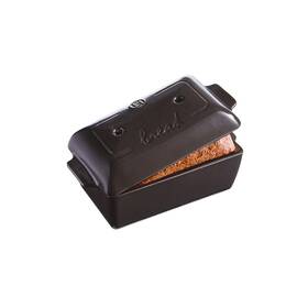 795504h Emile Henry Bread Loaf Baker With Lid Charcoal