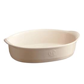 Eh029052 Emile Henry Ultime Oval Medium Baking Dish Clay