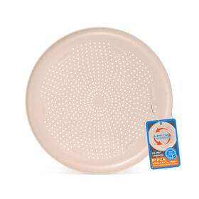 Emporio Kitchen 850064811438 Pizza Baking Pan - 15.75-inch Round Perforated Carbon Steel Tray With Non-sti