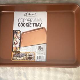 Fp0275 Eternal Copper Non-stick Cookie Tray Rectangle 16.4 X 14.4 In Dishwasher Safe