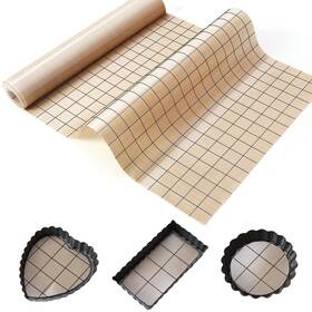 Euchoiz 768523989980 Silicone Baking Mat Roll 16in 5ft Free Cutting Non-slip Pastry Non-stick
