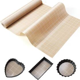 Euchoiz 768771940368 Silicone Baking Mat Roll 12in 5ft Free Cutting Non-slip Pastry Non-stick R