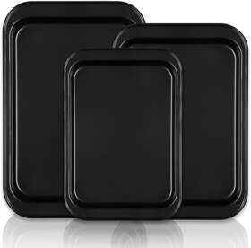 Xike-0065us Ewfen Baking Sheet Tray Set 3 Pack Cookie Pan For Oven Nonstick Bakeware Sets