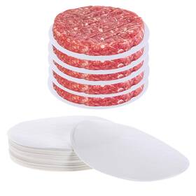 685118 Exircy 500 Pcs Hamburger Patty Paper Round 4.5 Inch Parchment Non S 685118 Exircy 500 Pcs Hamburger Patty Paper Round 4.5 Inch Parchment Non S