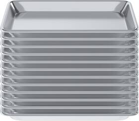 Ekq-131019-gqab Express Kitchquip Quarter Size Aluminum Bun/sheet Pan 13 Inch X 10 19 Gauge Commercial Grade Id