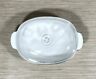F-14-b Corningware Corning Ware French White Liter Casserole Baking Dish Pyrex
