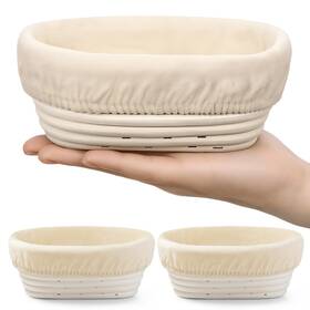 Wap-fanfanwin-2123 Fanfanwin 2 Pack Mini Bread Proofing Baskets With Liners Banneton Dou