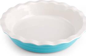 5172565 Farberware Bakers Advantage Durable Stoneware Ceramic Pie Dish Ideal For Making