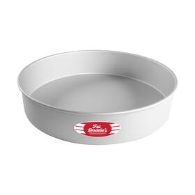 Fat Daddios 811657015497 Round Cake Pan 15 X 3 Inch Silver Fat Daddios 811657015497 Round Cake Pan 15 X 3 Inch Silver