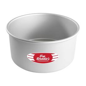 Prd-84 Fat Daddios 811657015565 Anodized Aluminum Round Cake Pan 8 X 4 Inch Prd-84 Fat Daddios 811657015565 Anodized Aluminum Round Cake Pan 8 X 4 Inch