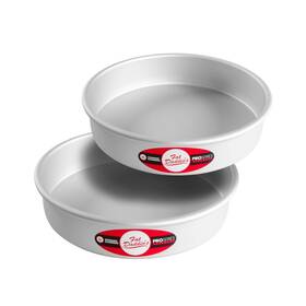 Fat Daddios 811657048839 Anodized Aluminum Round Cake Pans 2 Piece Set 9 X Inch