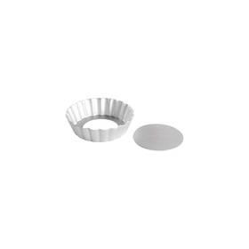 Pft-375 Fat Daddios Round Fluted Tart Pan With Removable Bottom 3.75 X 1 Inch Pft-375 Fat Daddios Round Fluted Tart Pan With Removable Bottom 3.75 X 1 Inch