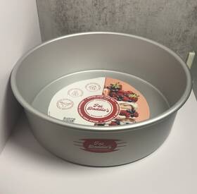 Prd-124 Fat Daddios Anodized Aluminum Round Cake Pan 12 X 4 Inch - Read