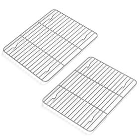 Fenghuibxg 605182639231 2 Pack Cooling Rack For Baking Stainless Steel Heavy Duty Wire Ra Fenghuibxg 605182639231 2 Pack Cooling Rack For Baking Stainless Steel Heavy Duty Wire Ra