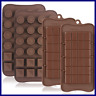 Fg-chocolate Bar 4 Pcs Silicone Chocolate Molds Non Stick Break Apart Protein Energy