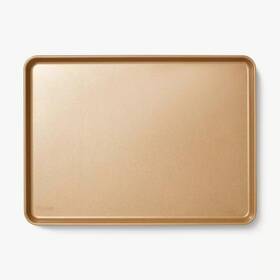 Figmint 196761807382 15 Inch X21 Nonstick Aluminized Steel Baking Sheet - Gold