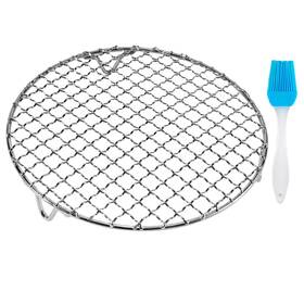 Fb2017061601 Fivebop Round Cooling Rack Stainless Steel Cross Wire Barbecue Grill Net Racks With 3 Fb2017061601 Fivebop Round Cooling Rack Stainless Steel Cross Wire Barbecue Grill Net Racks With 3