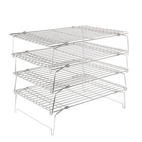 8541884381 Flagship Cooling Baking Rack Set Of 4 100% 304 Stainless Steel Wire Stac