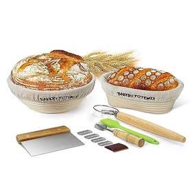 Fotemix 760701135592 Banneton Bread Proofing Basket Set Of 2