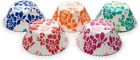 4895 Fox Run Floral Bake Cup Set Standard 100 Cups Multi-colored