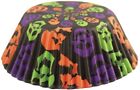 6879 Fox Run Fluorescent Disposable Bake Cups Multicolored