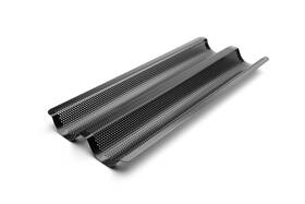 Fox Run 782195187192 Non-stick Baguette Pan 15.25-inch X 6.25-inch Fox Run 782195187192 Non-stick Baguette Pan 15.25-inch X 6.25-inch