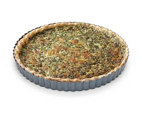Fox Run 802659696098 Non-stick Tart Removable 9.5 Inches Loose Bottom Quiche Pan