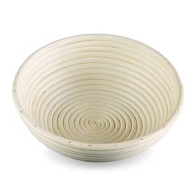 Frieling 728547300208 Round Proofing Basket Brotform Bread Rising Banneton And Serving 10-