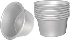 Frigiire 618202354090 Pudding Cups Molds Individual Popover Pan Cupcake Muffin Baking Maker Aluminium