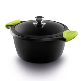 F3-io24 Fundix 436005061593 Castey Induction Deep Casserole With Tempered Glass Lid And Silicone F3-io24 Fundix 436005061593 Castey Induction Deep Casserole With Tempered Glass Lid And Silicone