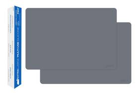 Gasar 850020007264 Set Of 2 Extra Large Thick Silicone Mats For Kitchen Counter Heat Resis