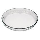 Gd16237414  Marinex Glass Fluted Flan Or Quiche Dish 049932622591
