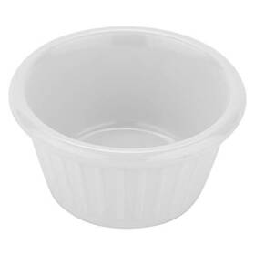 F-625-w Get 015845108101 G.e.t. 2 Oz. Fluted Ramekin Break Resistant Melamine White Pack O