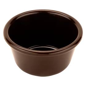 Rm-400-br Get 015845110449 G.e.t. 4 Oz. Ramekin Break Resistant Melamine Brown Pack Of 12