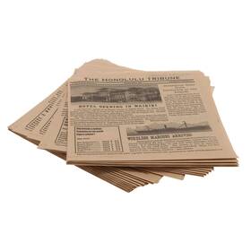 4-t6000 Get 015845390469 G.e.t. Appetizer/serving Basket Tissue Liner Paper 7 Inch X Honolulu