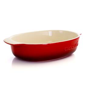Gibson 085081475787 Crock Pot 2.5 Quart Red Stoneware Bake Pan