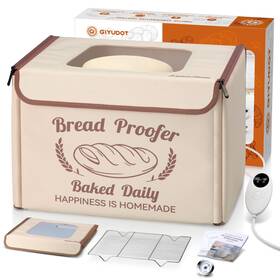 Gyd-0075 Giyudot Folding Bread Proofing Box With 50-113 Temp Control And 48h Timer Dou Gyd-0075 Giyudot Folding Bread Proofing Box With 50-113 Temp Control And 48h Timer Dou
